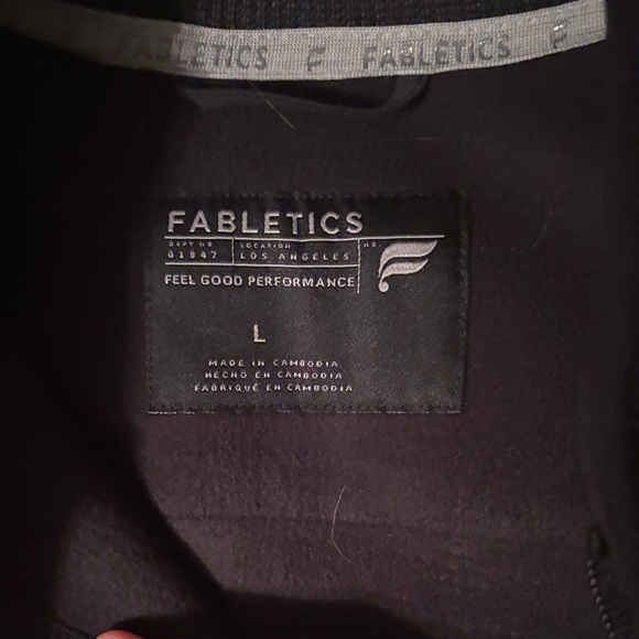 Fabletics Black Performance Vest - Picture 2 of 2